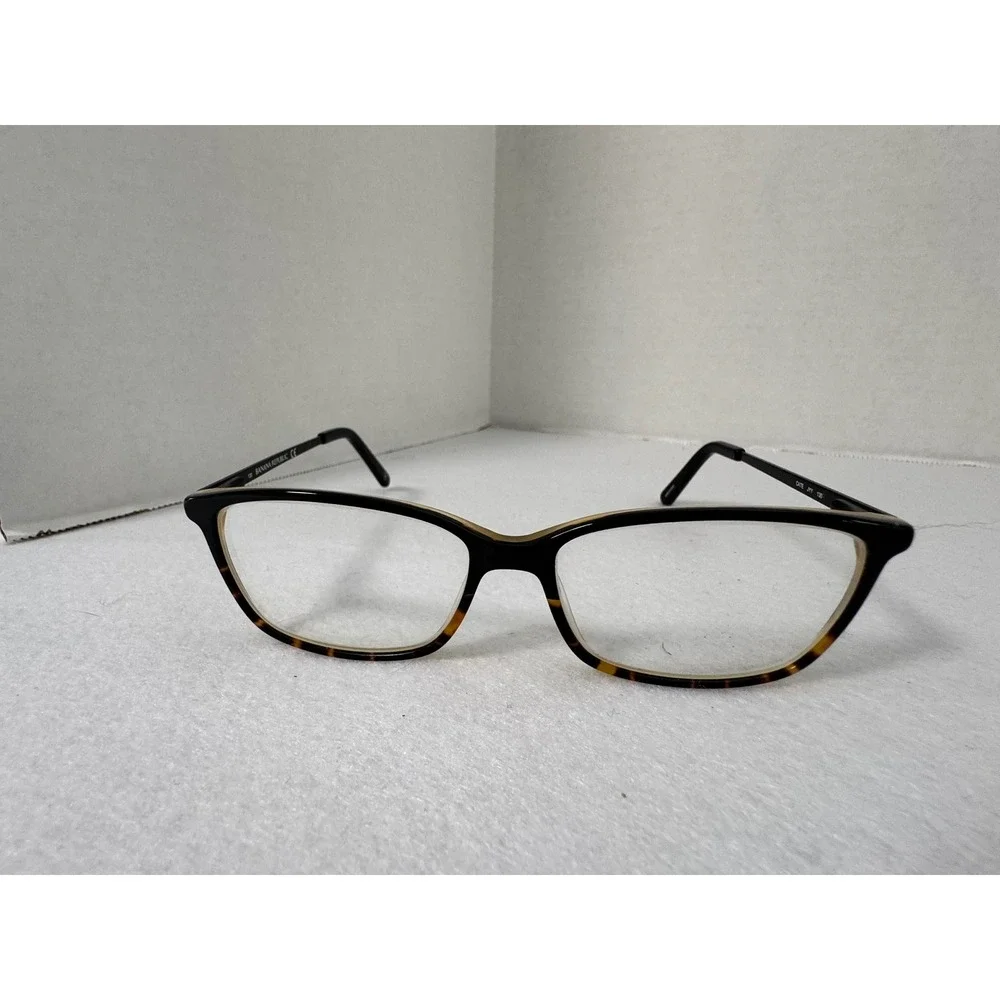 Banana Republic Cate JYY Eyeglasses Tortoise Black Rectangular Frames 130mm